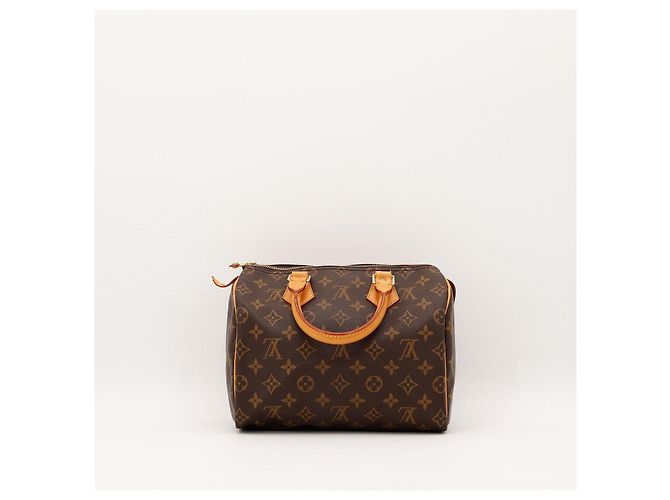 Bolsa Louis Vuitton Speedy 30 Monogram Canvas Marrom Monograma - vista 4