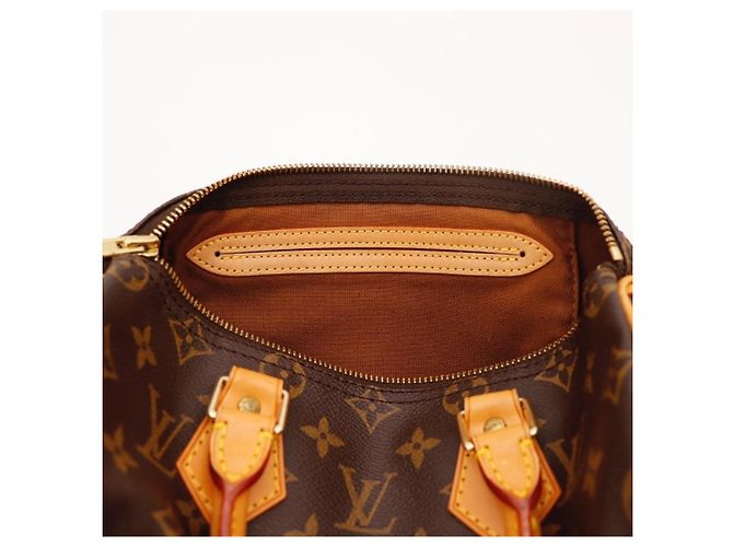 Bolsa Louis Vuitton Speedy 30 Monogram Canvas Marrom Monograma - vista 7