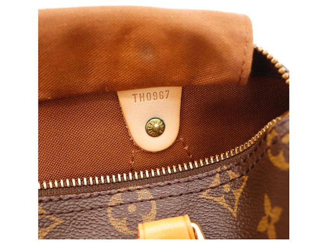 Bolsa Louis Vuitton Speedy 30 Monogram Canvas Marrom Monograma - vista 8