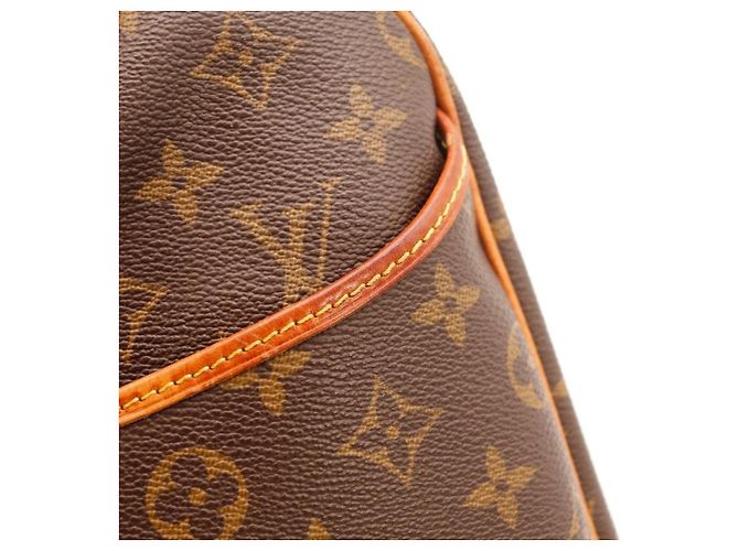 Louis Vuitton Keepall 50 Monogram Canvas Castaño - vista 10