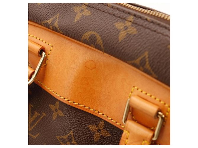 Louis Vuitton Keepall 50 Monogram Canvas Castaño - vista 11