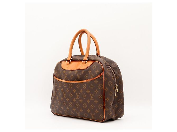 Louis Vuitton Keepall 50 Monogram Canvas Castaño - vista 2