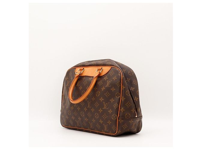Louis Vuitton Keepall 50 Monogram Canvas Castaño - vista 4