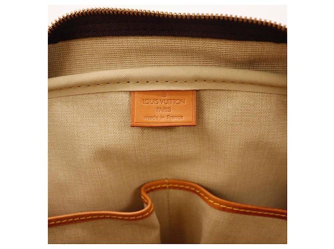Louis Vuitton Keepall 50 Monogram Canvas Castaño - vista 6