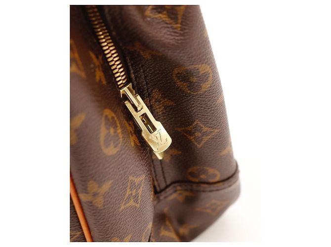 Louis Vuitton Keepall 50 Monogram Canvas Castaño - vista 9