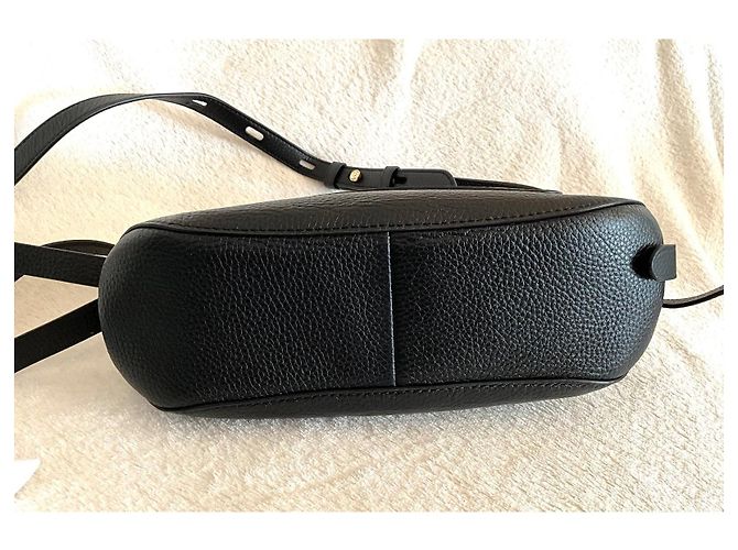 Michael Kors Borsa a Tracolla in Pelle Nera Nero - vista 4