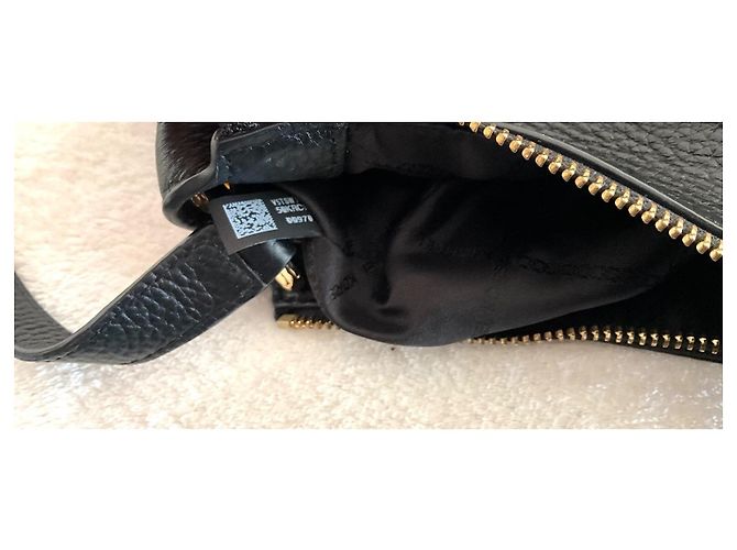 Michael Kors Borsa a Tracolla in Pelle Nera Nero - vista 8