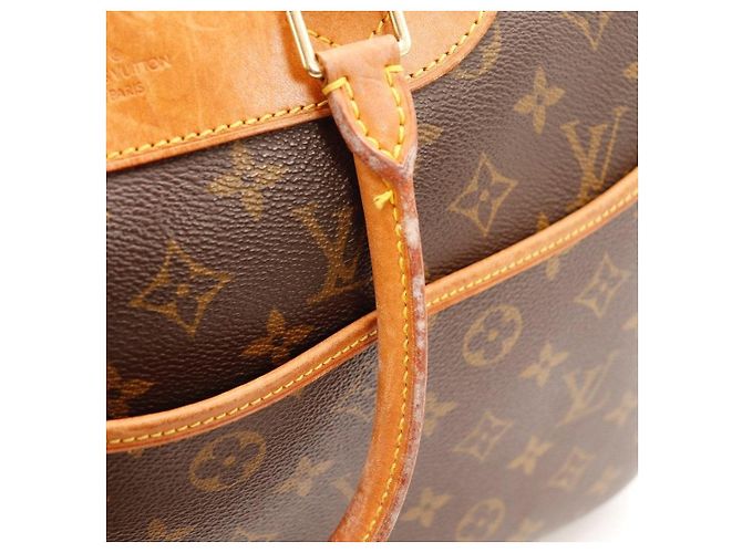 Louis Vuitton Keepall 50 Monogram Canvas Castaño Monograma - vista 11