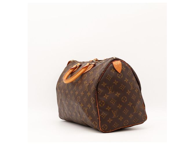 Louis Vuitton Speedy 30 Monogram Canvas Marrom - vista 4
