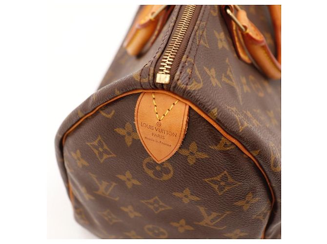 Louis Vuitton Speedy 30 Monogram Canvas Marrom - vista 9