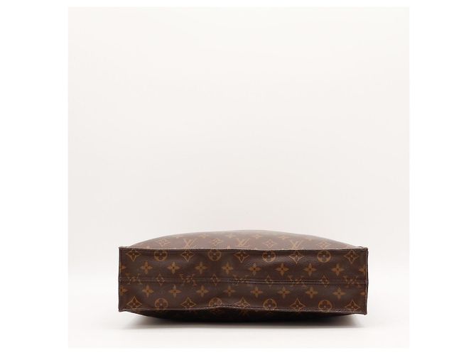Louis Vuitton Sac Shopping Monogram Marrom Monograma - vista 5