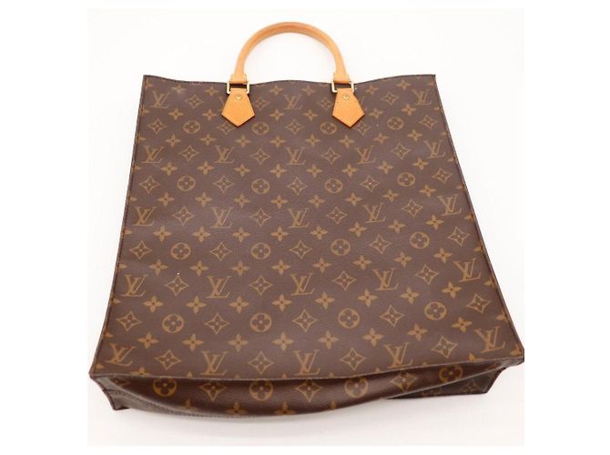 Louis Vuitton Sac Shopping Monogram Marrom Monograma - vista 6