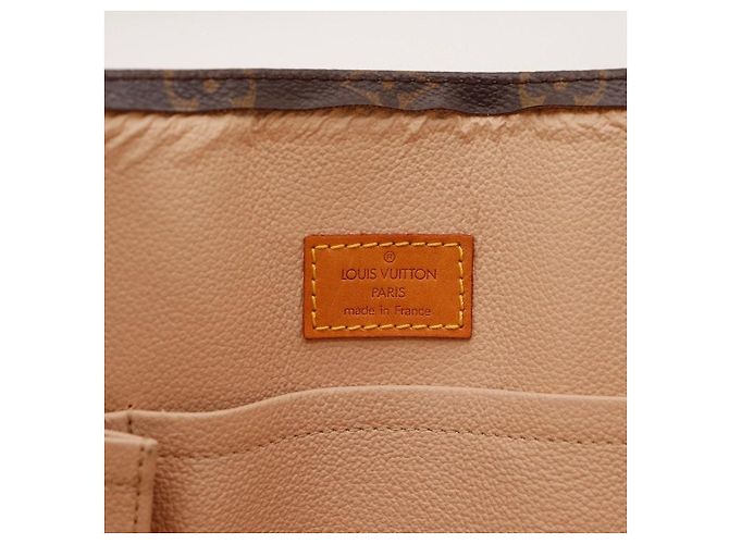 Louis Vuitton Sac Shopping Monogram Marrom Monograma - vista 7