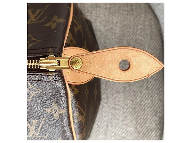 Louis Vuitton Speedy 30 Monogram Marrone - vista 10