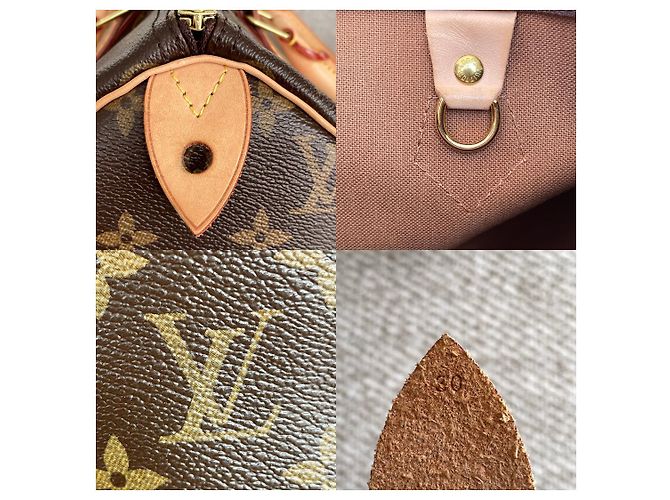 Louis Vuitton Speedy 30 Monogram Marrone - vista 11