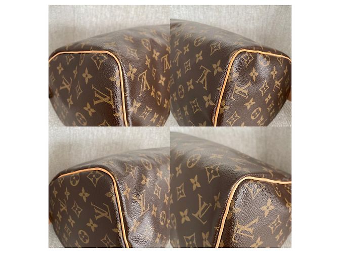 Louis Vuitton Speedy 30 Monogram Marrone - vista 12
