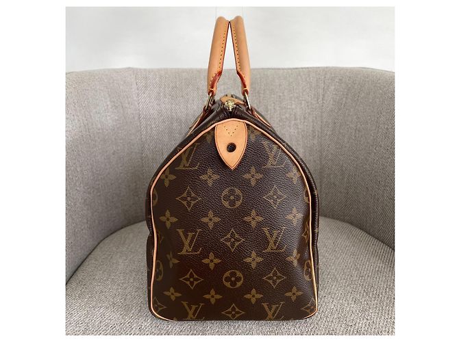 Louis Vuitton Speedy 30 Monogram Marrone - vista 5