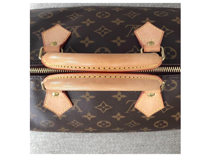 Louis Vuitton Speedy 30 Monogram Marrone - vista 8
