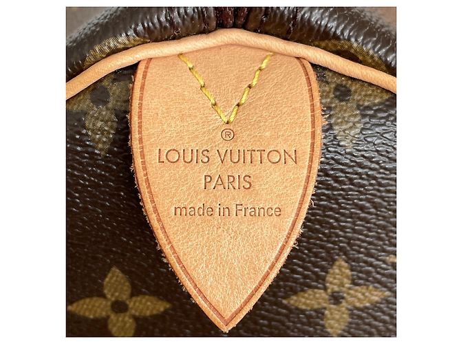 Louis Vuitton Speedy 30 Monogram Marrone - vista 9