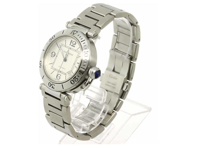 Orologio da uomo Cartier Pasha Seatimer W31080M7 - vista 3