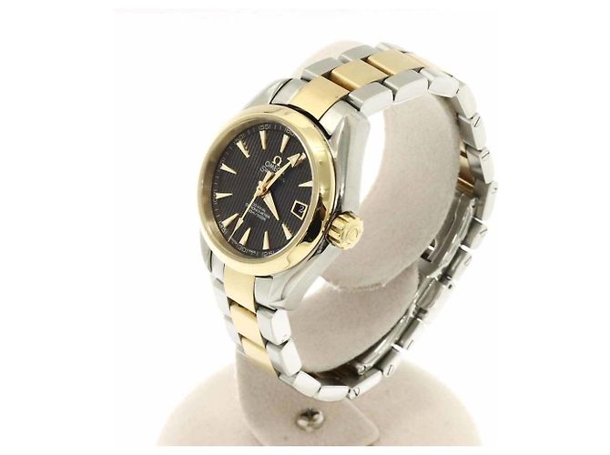 Omega Seamaster Aqua Terra Two-Tone Armbanduhr für Damen - Ansicht 2