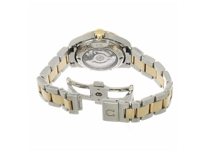 Omega Seamaster Aqua Terra Two-Tone Armbanduhr für Damen - Ansicht 4