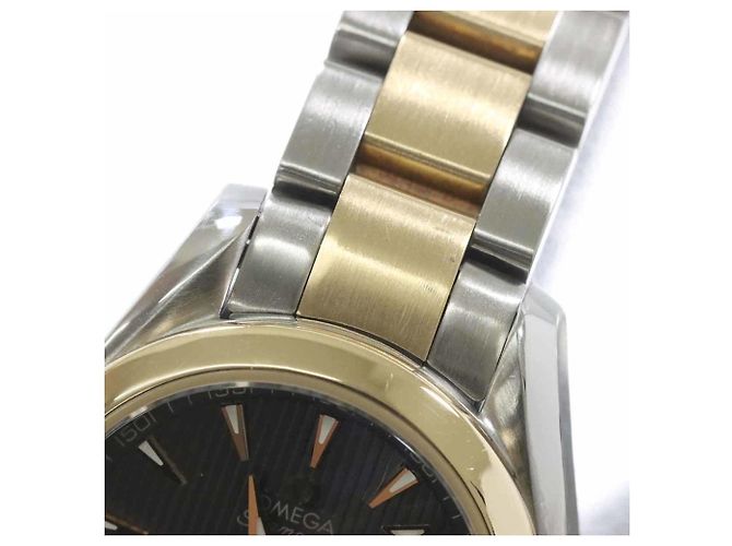 Omega Seamaster Aqua Terra Two-Tone Armbanduhr für Damen - Ansicht 7
