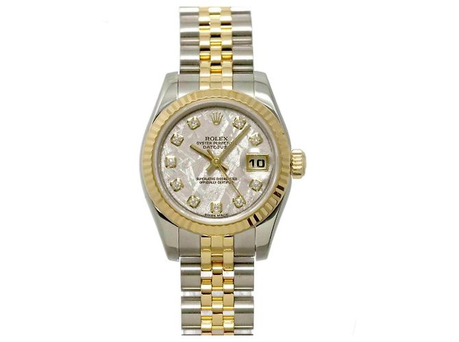 Rolex Datejust V-serial Roulette Diamond Meteorite Damen Uhr - Ansicht 2