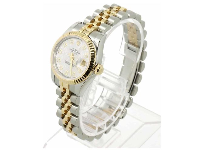 Rolex Datejust V-serial Roulette Diamond Meteorite Damen Uhr - Ansicht 3