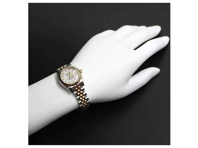Rolex Datejust V-serial Roulette Diamond Meteorite Damen Uhr - Ansicht 4