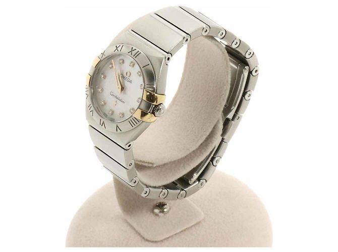 Omega Constellation Armbanduhr für Damen, gebürstet, Two-Tone - Ansicht 2