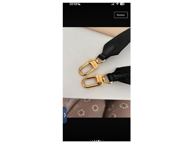 Petite Malle Louis Vuitton Monogram Soft Trunk kleine Schultertasche Braun Schwarz Gold hardware - Ansicht 7