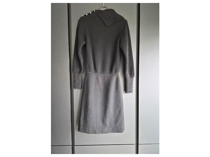 Alaïa Strickkleid Schwarz - Ansicht 10