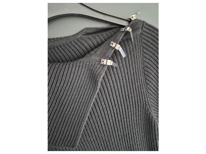 Alaïa Strickkleid Schwarz - Ansicht 2