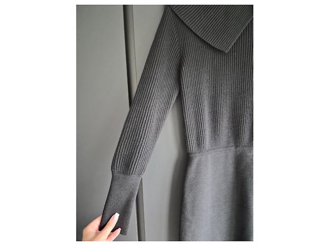 Alaïa Strickkleid Schwarz - Ansicht 5