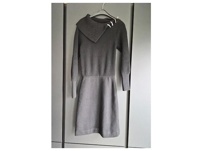 Alaïa Strickkleid Schwarz - Ansicht 6