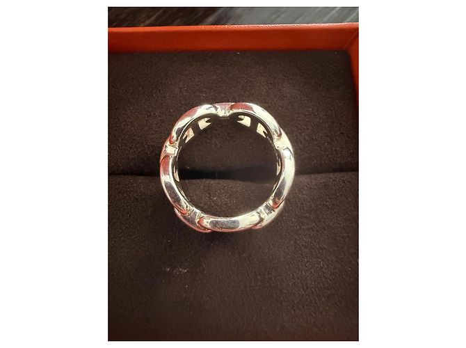Ring Anillo Hermès Chaine d'Ancre en Plata - vista 4