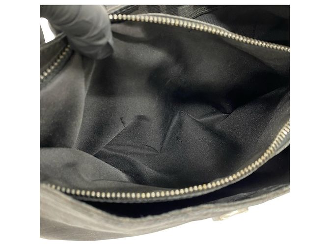 FENDI Zucca FF Logo Pattern Handbag Black - view 9