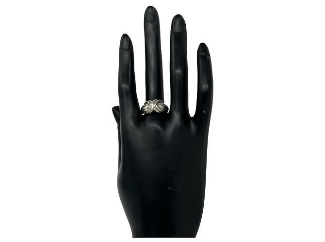 Autre Marque Anello Tiffany Vintage Signature Silver Band Argento - vista 2