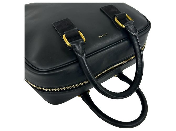 Céline Mini bolso Boston Celine de piel negra Negro - vista 4