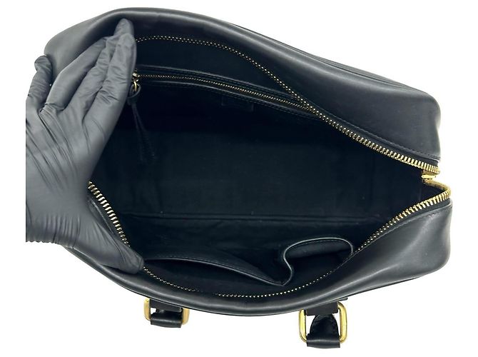 Céline Mini bolso Boston Celine de piel negra Negro - vista 9