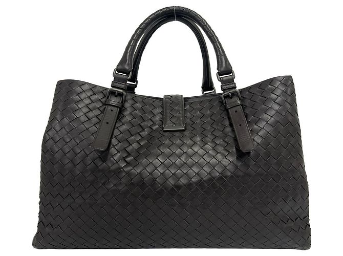 Borsa a mano/Tote Bottega Veneta in pelle Intrecciato Marrone - vista 3