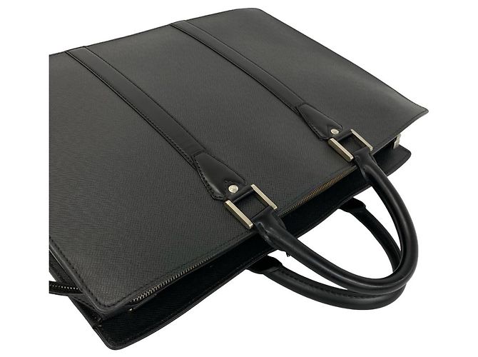 Louis Vuitton Porte Documents Rosan Briefcase Preto - vista 4