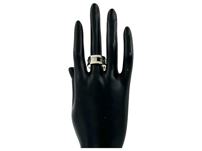 Autre Marque Anello Tiffany Vintage Element Argento - vista 2
