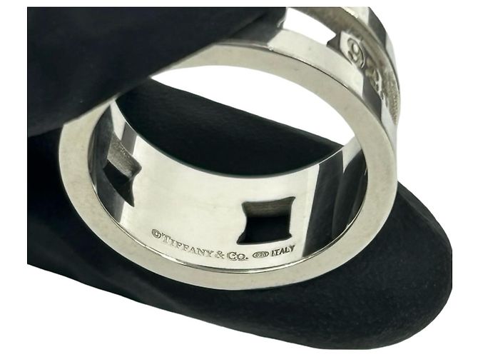 Autre Marque Anello Tiffany Vintage Element Argento - vista 3