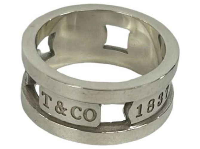Autre Marque Anello Tiffany Vintage Element Argento - vista 4