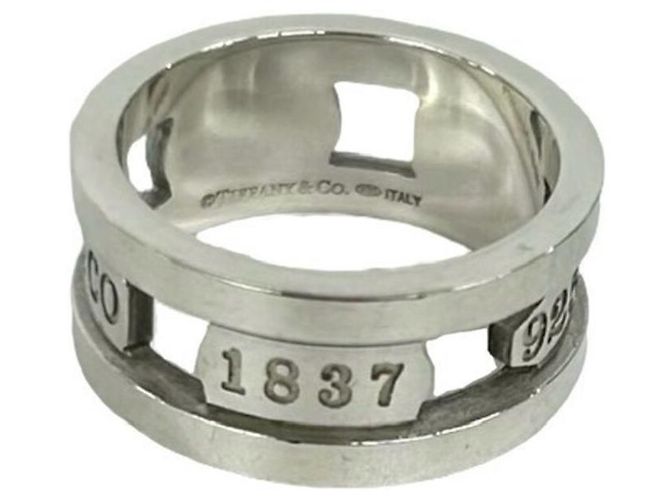 Autre Marque Anello Tiffany Vintage Element Argento - vista 5