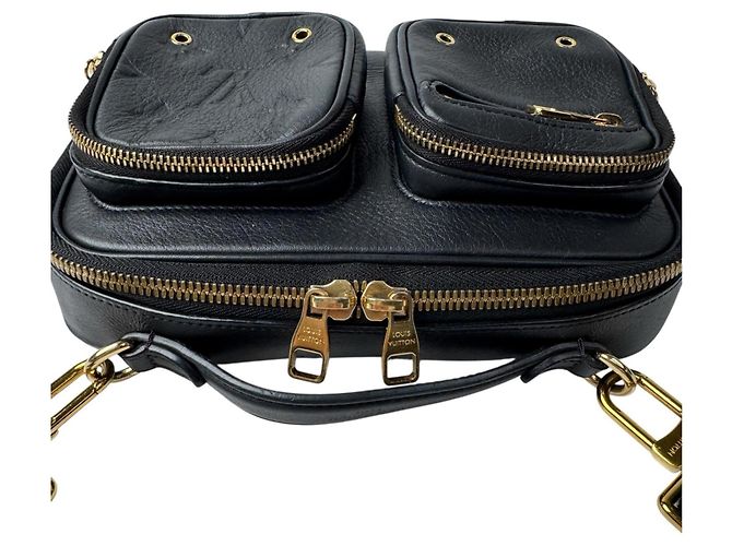 Louis Vuitton Monogram Empreinte Schultertasche Schwarz - Ansicht 7