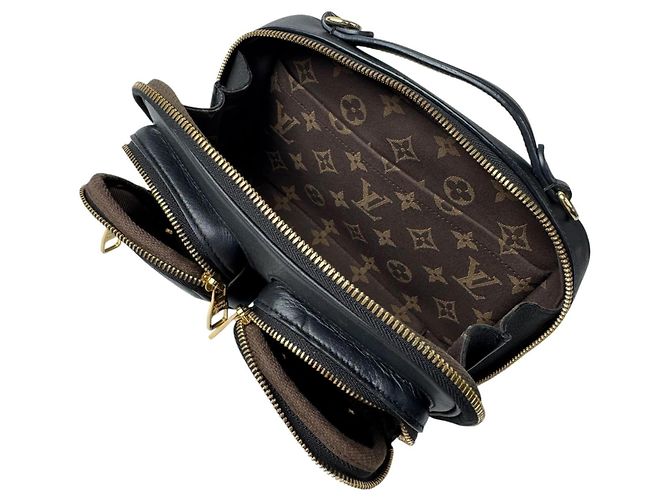 Louis Vuitton Monogram Empreinte Schultertasche Schwarz - Ansicht 8