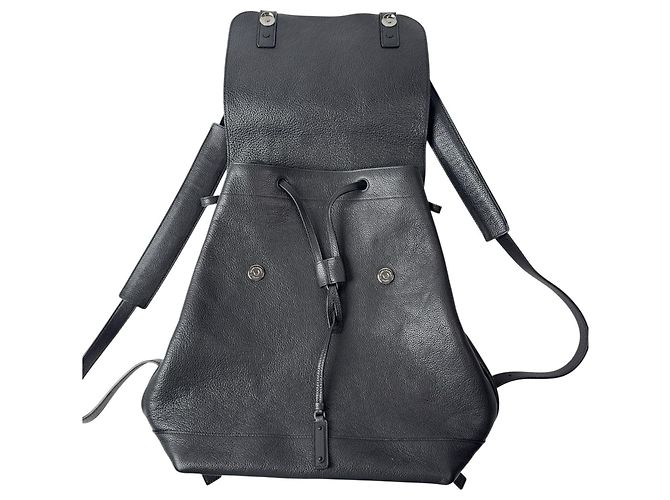 Autre Marque Saint Laurent Sac de Jour Backpack Negro - vista 8